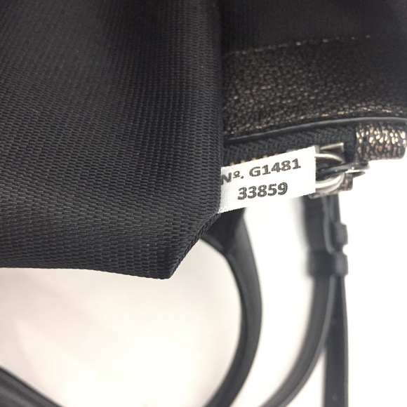 - SOLD - Coach Bronze Pebble Leather Tote - Picture 8 of 8